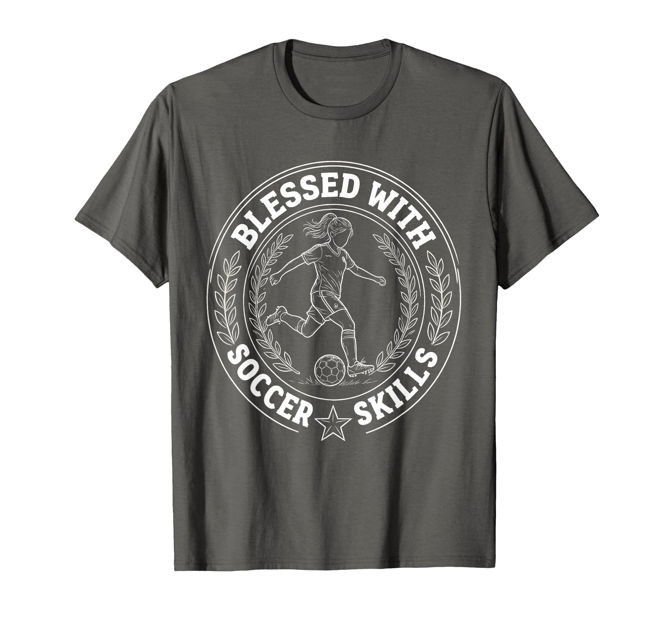 Blessed Soccer Skills Soccer T-Shirt - Aesthetic Graphic Men Women