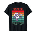 Panda Best Part My Life Soccer Lover T-Shirt - Minimalist Print Unisex
