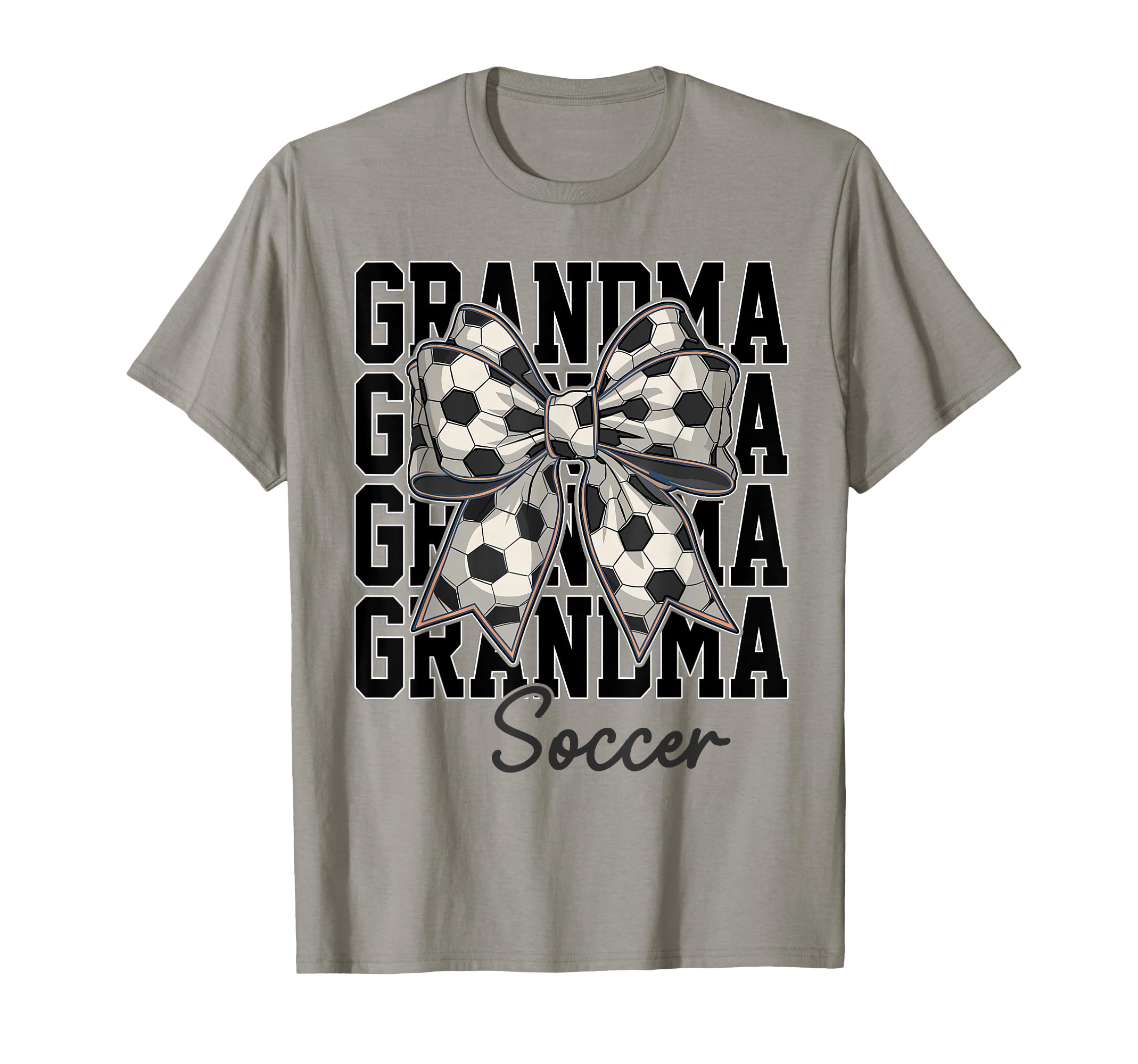 Soccer Grandma Coquette Bow Biggest T-Shirt - Streetwear Style Men Women