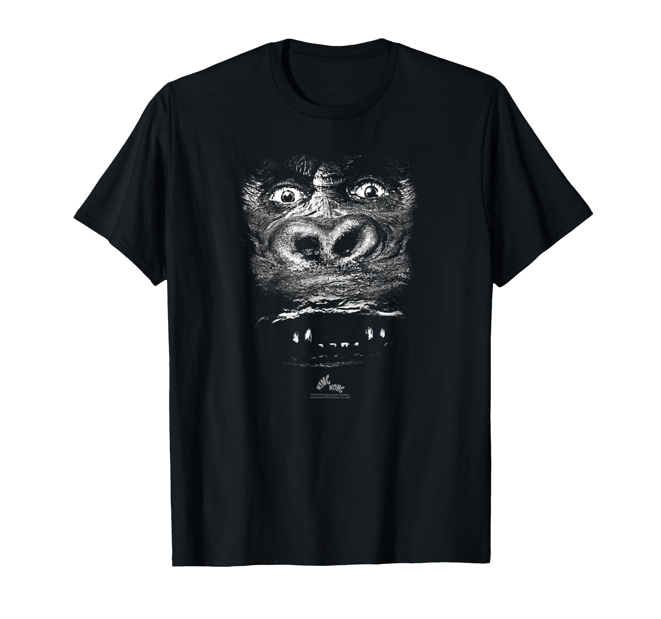 King Kong Up Close T-Shirt - Novelty Apparel for Adults