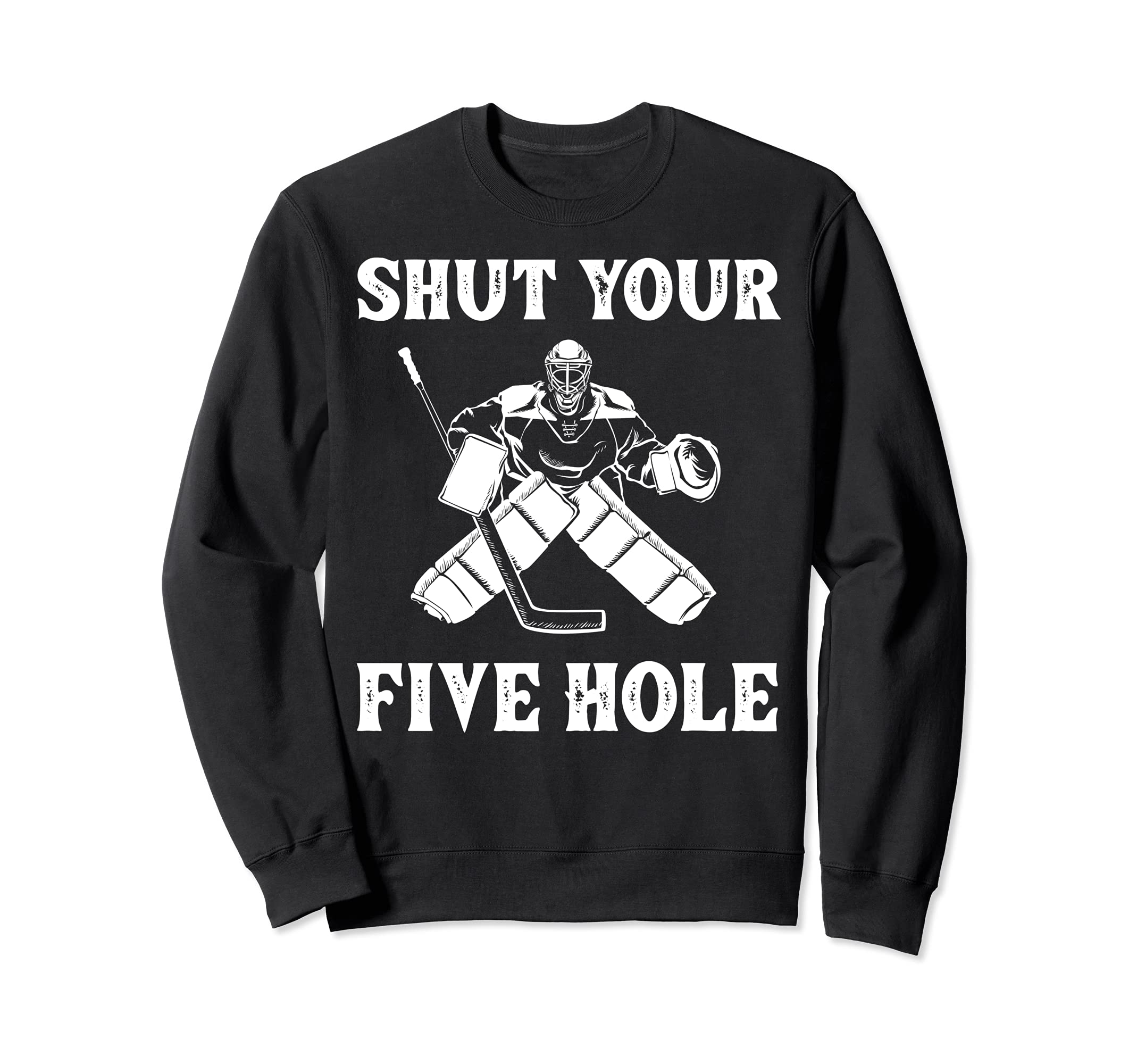 Funny Ice Hockey Ice Hockey Sweatshirt - Aesthetic Graphic Unisex