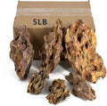 Aquarium Rocks Dragon Stone Natural Hardscape Stone for Aquariums, Fish Tanks, Bonsai, Terrariums, Wargaming Dioramas, Indoor or Outdoor Gardens-5Lb(2-6 Inch)