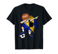 Dabbing Soccer Bosnia Herzegovina T-Shirt - Streetwear Style Men Women