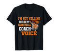 Im Not Yelling This Is My Basketball T-Shirt - Trendy Graphic Men Women