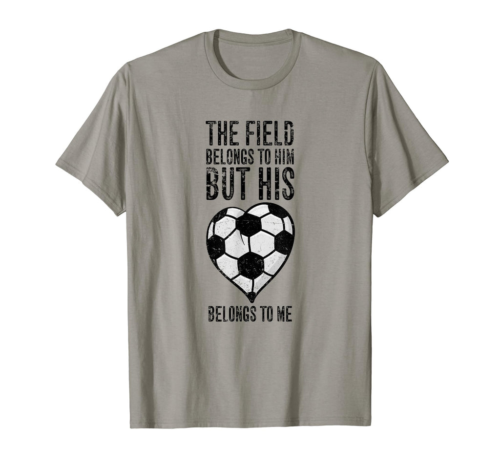 Soccer Player Girlfriend Or Wife T-Shirt - Novelty Apparel Men Women