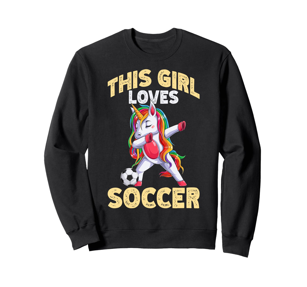 Sport Loves Soccer Sweatshirt - Fun Novelty Design for Adults