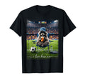 Raccoon Soccer Football I Live Here T-Shirt - Fun Novelty Design Men Women