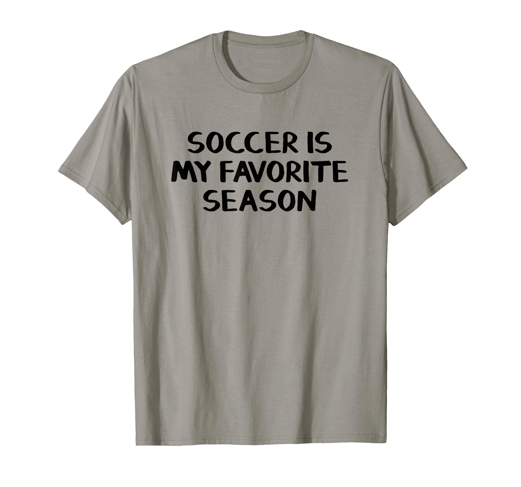 Soccer Is My Favorite Season T-Shirt - Custom Art Print for Adults