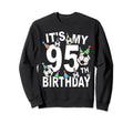 Funny Its My 95Th Birthday Hats Soccer Sweatshirt - Trendy Graphic Unisex