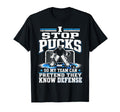 Ice Hockey Goalkeeper Defense Goalie T-Shirt - Trendy Graphic for Adults