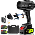 Cordless Leaf Blower 990,000 RPM - 21V Electric Leaf Blower with 4.0Ah Battery & Charger - Ultra Lightweight Handheld Blower for Patio, Garden, Driveway