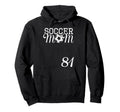 Soccer Mom Jersey Number 81 Favorite Hoodie - Custom Art Print Unisex