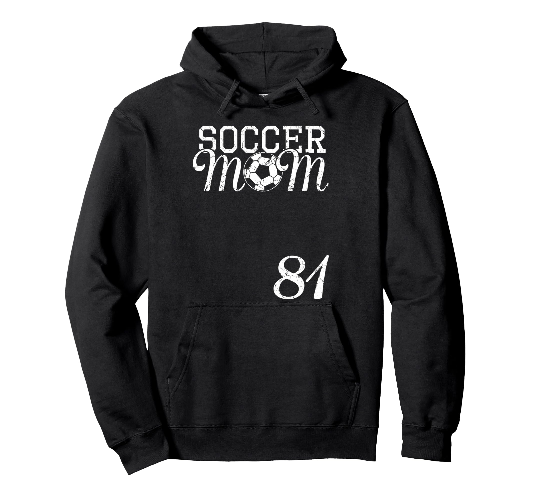 Soccer Mom Jersey Number 81 Favorite Hoodie - Custom Art Print Unisex