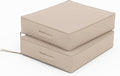 Patio Chair Cushions 18.5 X 16 X 4 Inch Waterproof Outdoor Seat Cushions for Patio Furniture, Outdoor Sofa Couch Pads with Ties & Handle, Set of 2, Sand