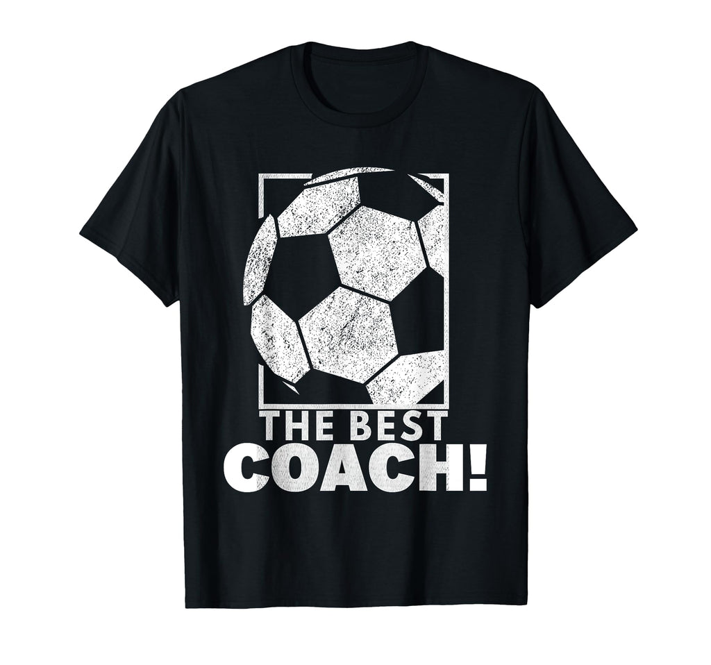 Best Soccer Coach Soccer Ball Soccer T-Shirt - Minimalist Print Unisex