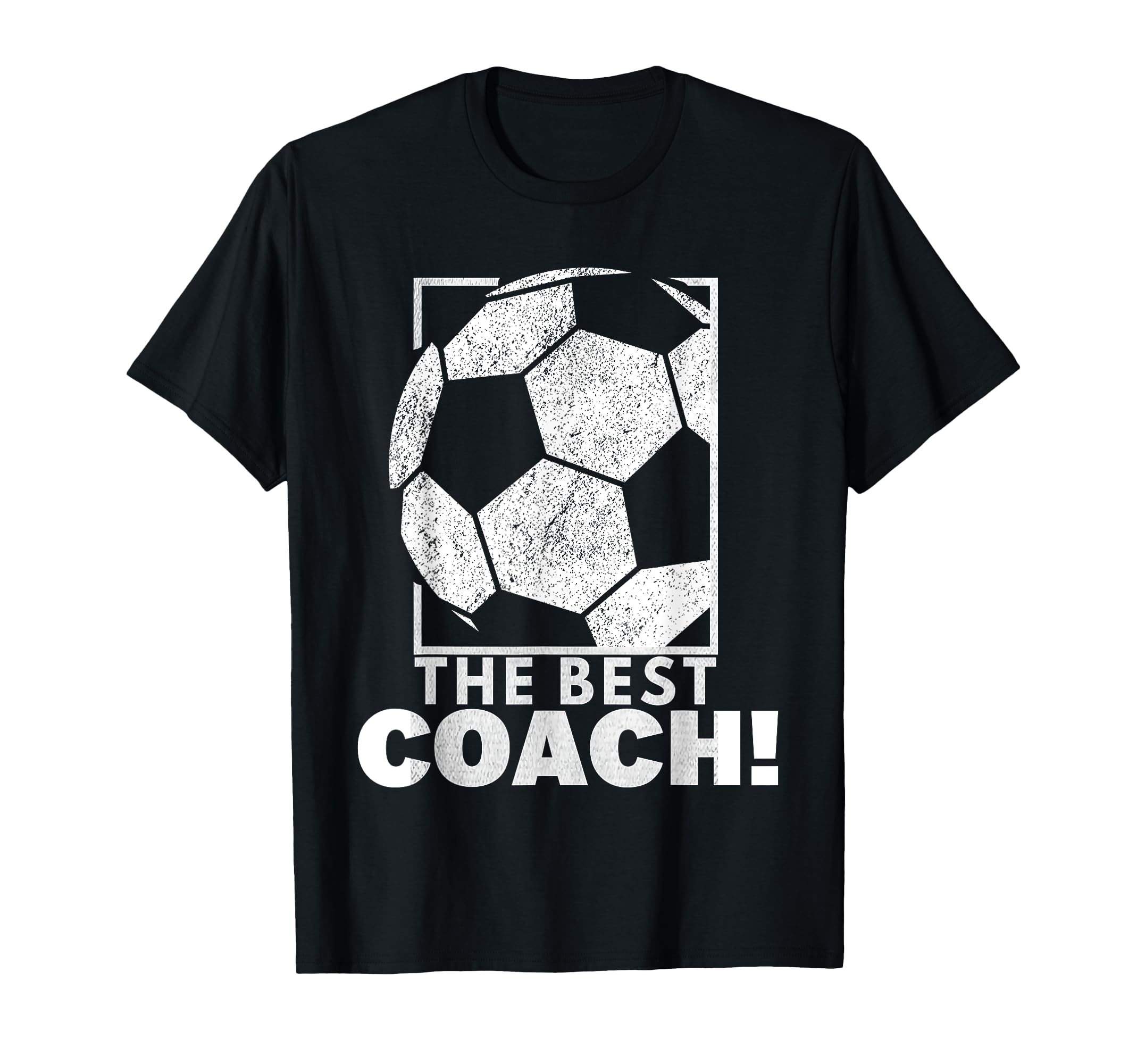 Best Soccer Coach Soccer Ball Soccer T-Shirt - Minimalist Print Unisex