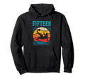 15Th Birthday Soccer 15 Years Old Hoodie - Novelty Apparel for Adults