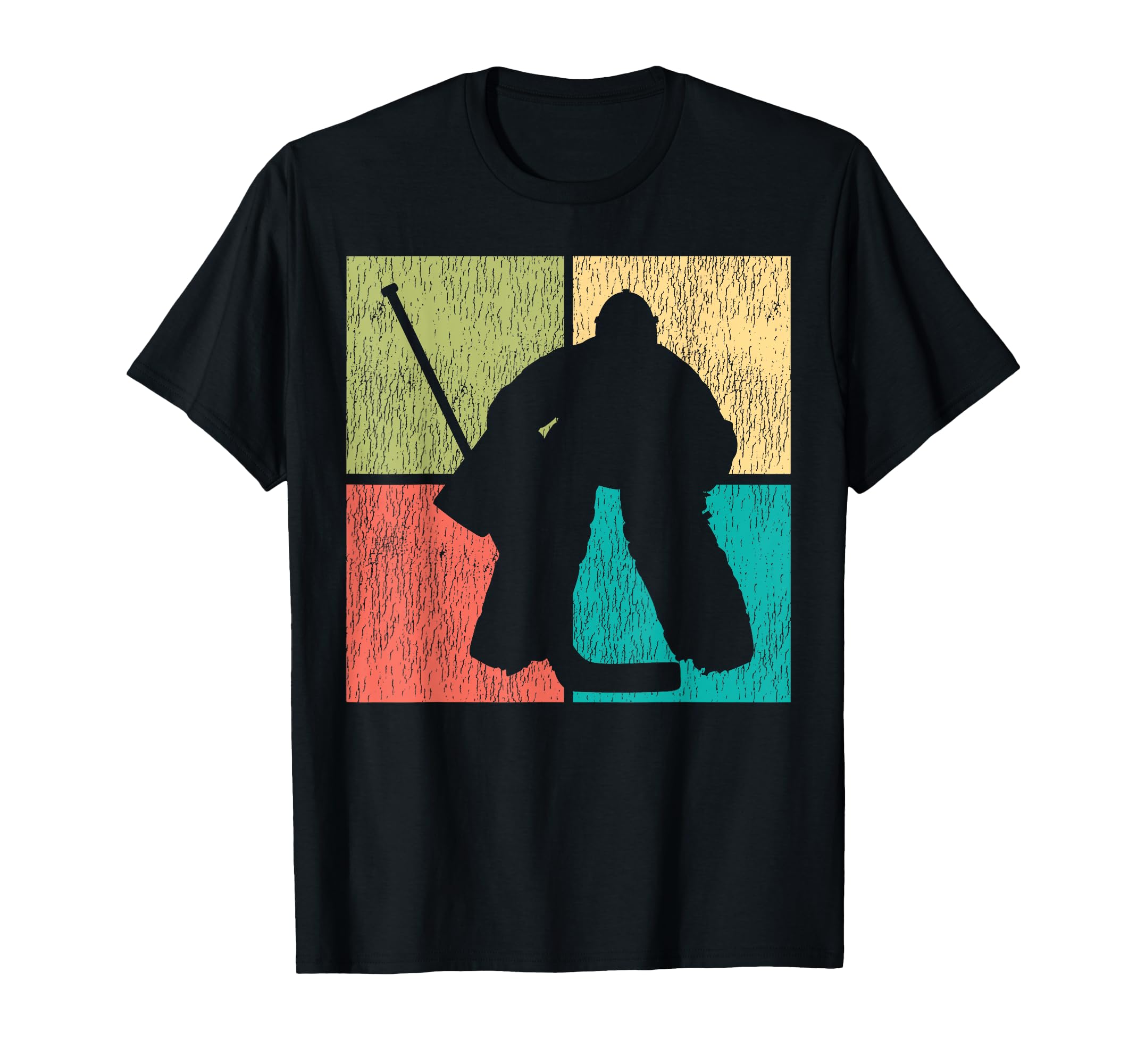Ice Hockey Goalie Goalkeeper T-Shirt - Aesthetic Graphic Unisex