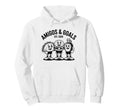 Funny 2026 Soccer Hosts Mexico Usa Hoodie - Fun Novelty Design Unisex