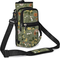 25/32/40/64oz Water Bottle Bag Holder Carrier-Insulated Crossbody Sling Case Sleeve with Strap & Pockets for Men Women Gym Cycling Travel Walking Hiking Camping
