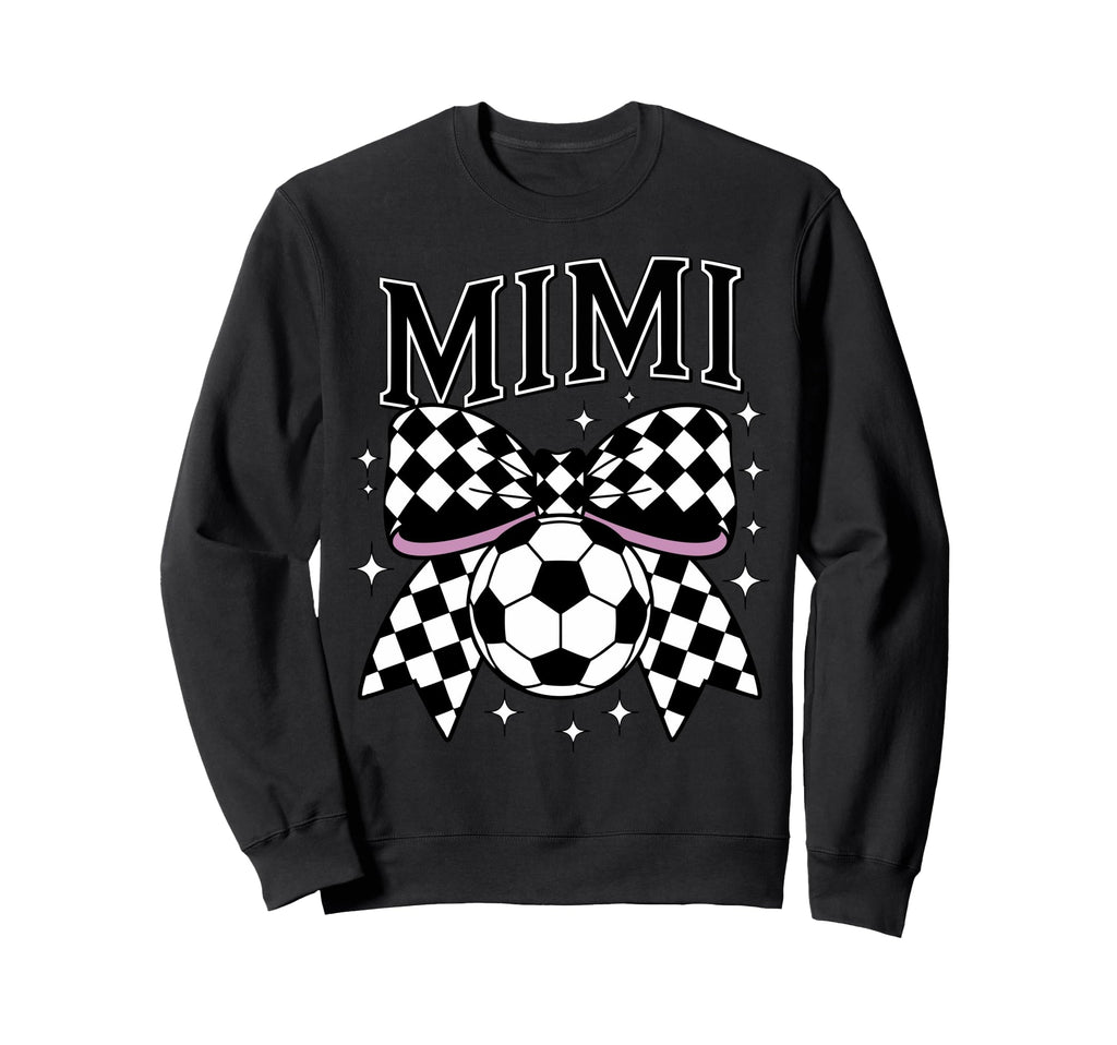 Croquette Bow Soccer Mimi Funny Sweatshirt - Streetwear Style Unisex