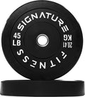 Olympic Bumper Plates Set, 2" Weight Plates for Strength Training & Weightlifting, Paris or Set or Set with Barbell, Multiple Options