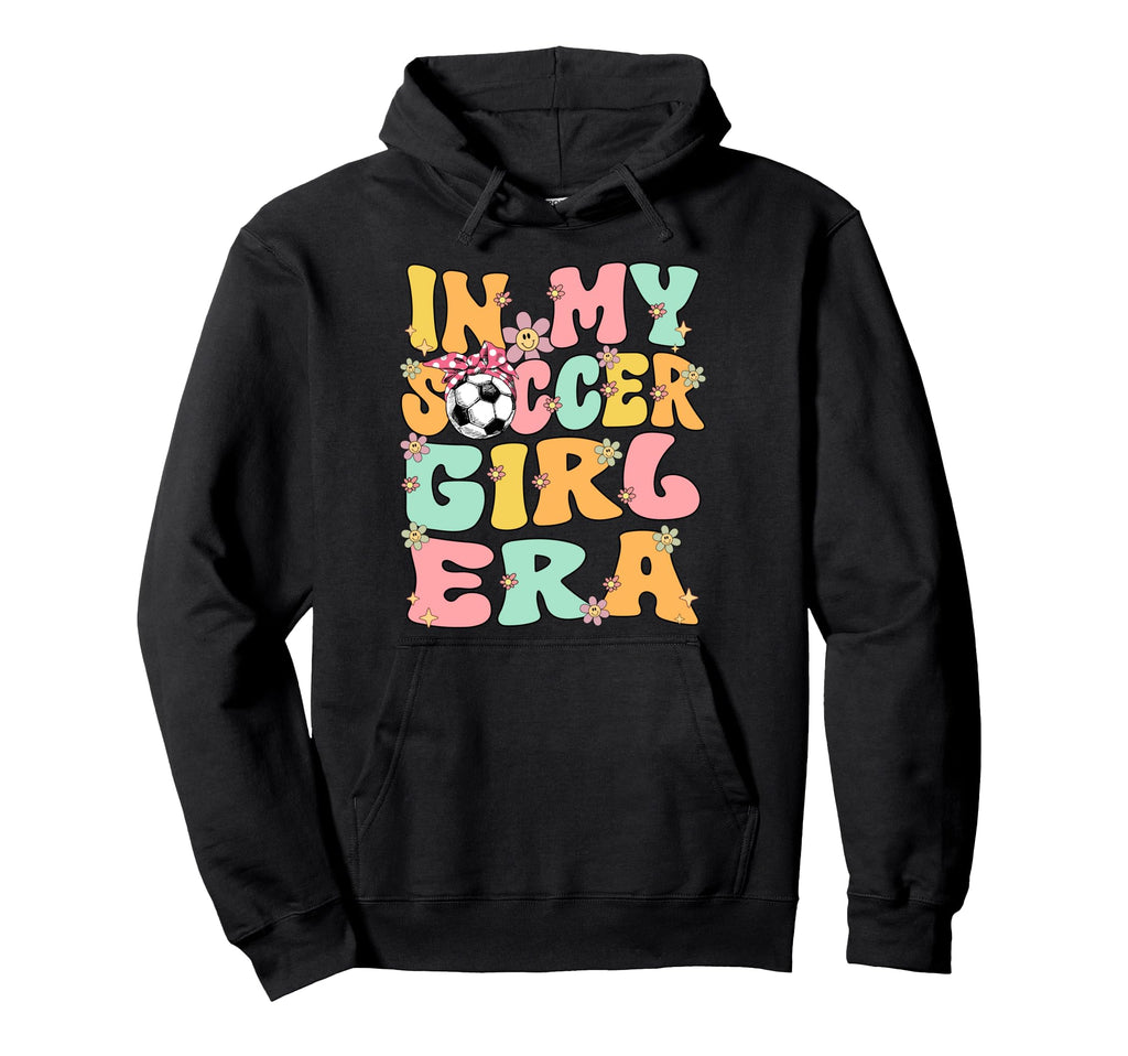 My Soccer Era Groovy Soccer Soccer Hoodie - Streetwear Style Men Women
