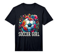 Soccer Sports Team Player Soccer T-Shirt - Streetwear Style Men Women