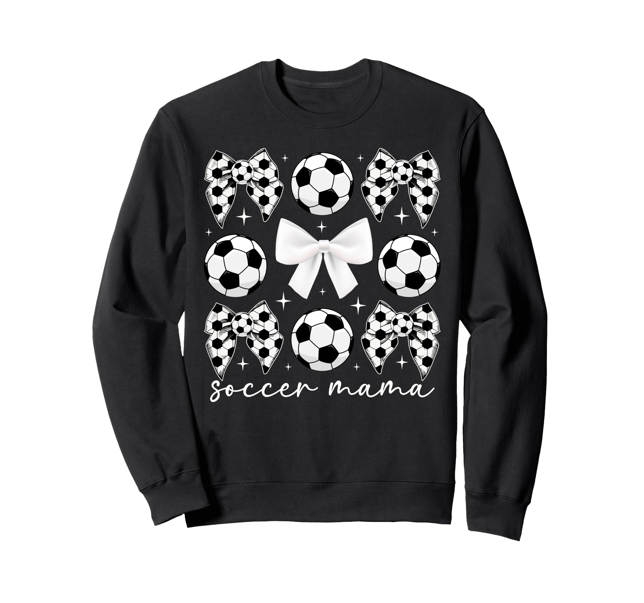 Soccer Mama Coquette Soccer Mom Sweatshirt - Custom Art Print Men Women
