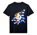 Proud Uruguay Soccer Fans Jersey T-Shirt - Fun Novelty Design for Adults