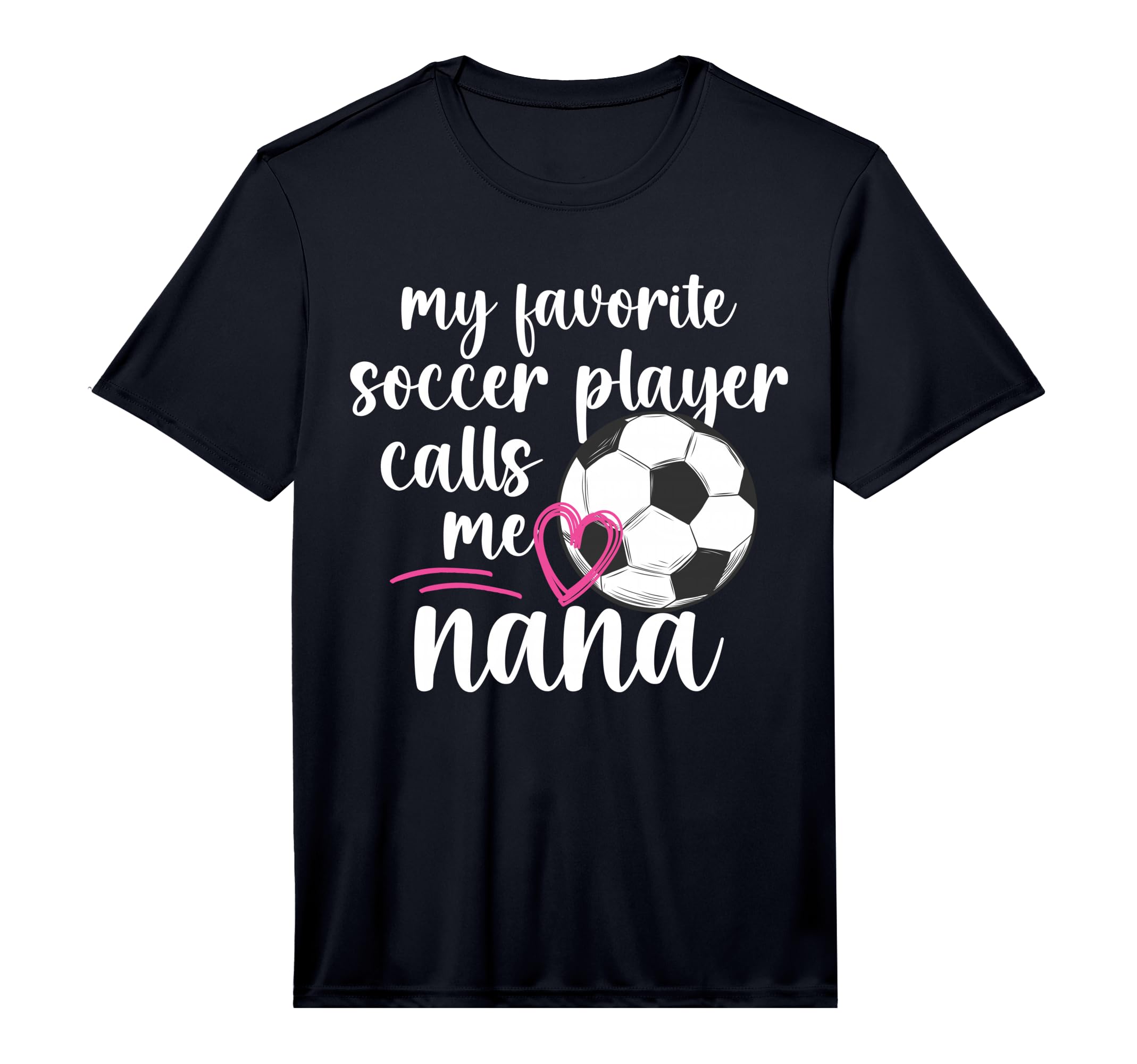 Mens My Favorite Soccer Player Nana T-Shirt - Minimalist Print Unisex