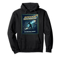 Football Warrior Soccer 90 Minutes Hoodie - Minimalist Print for Adults