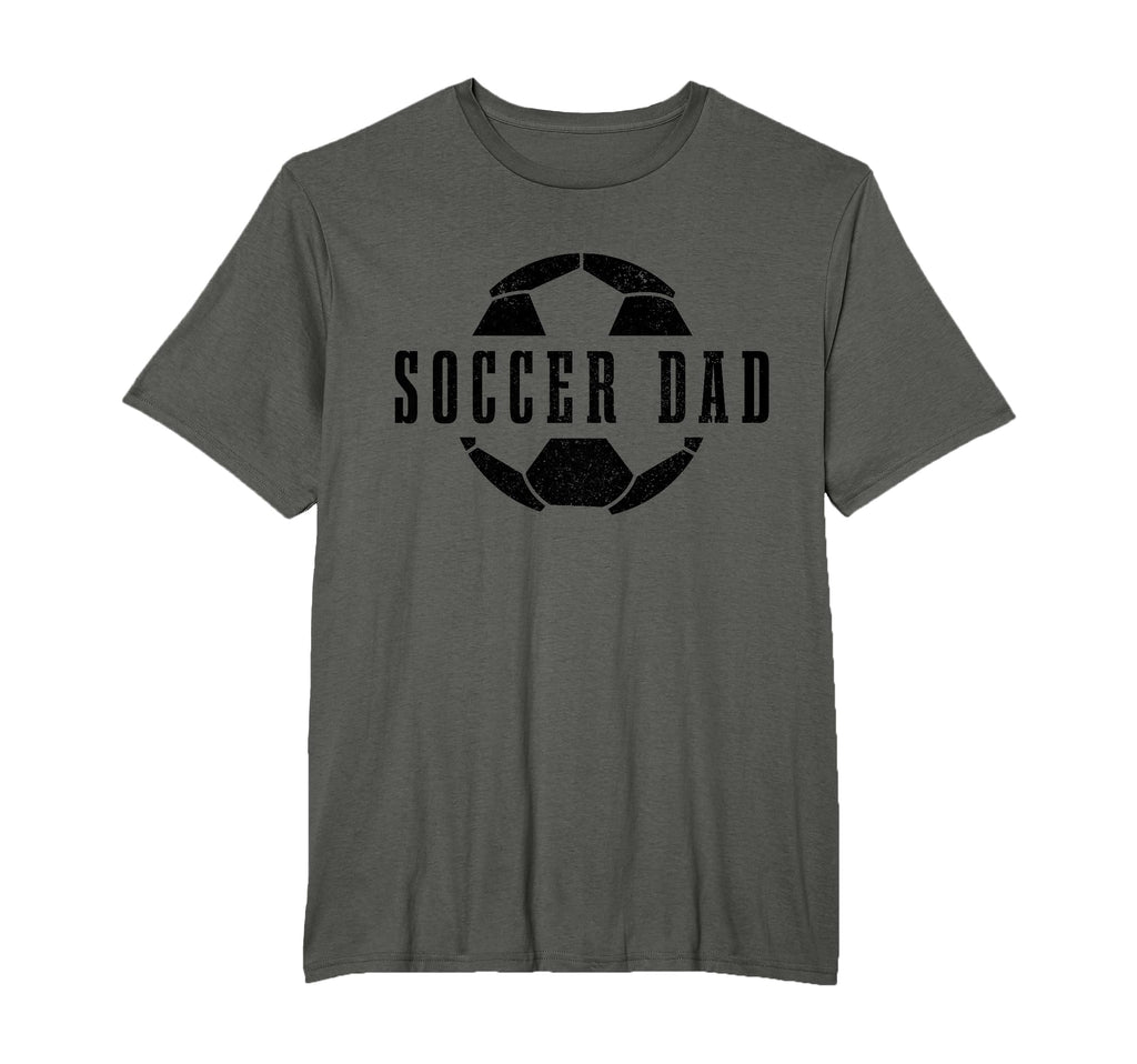 Soccer Dad Fathers Day Soccer Player T-Shirt - Trendy Graphic for Adults