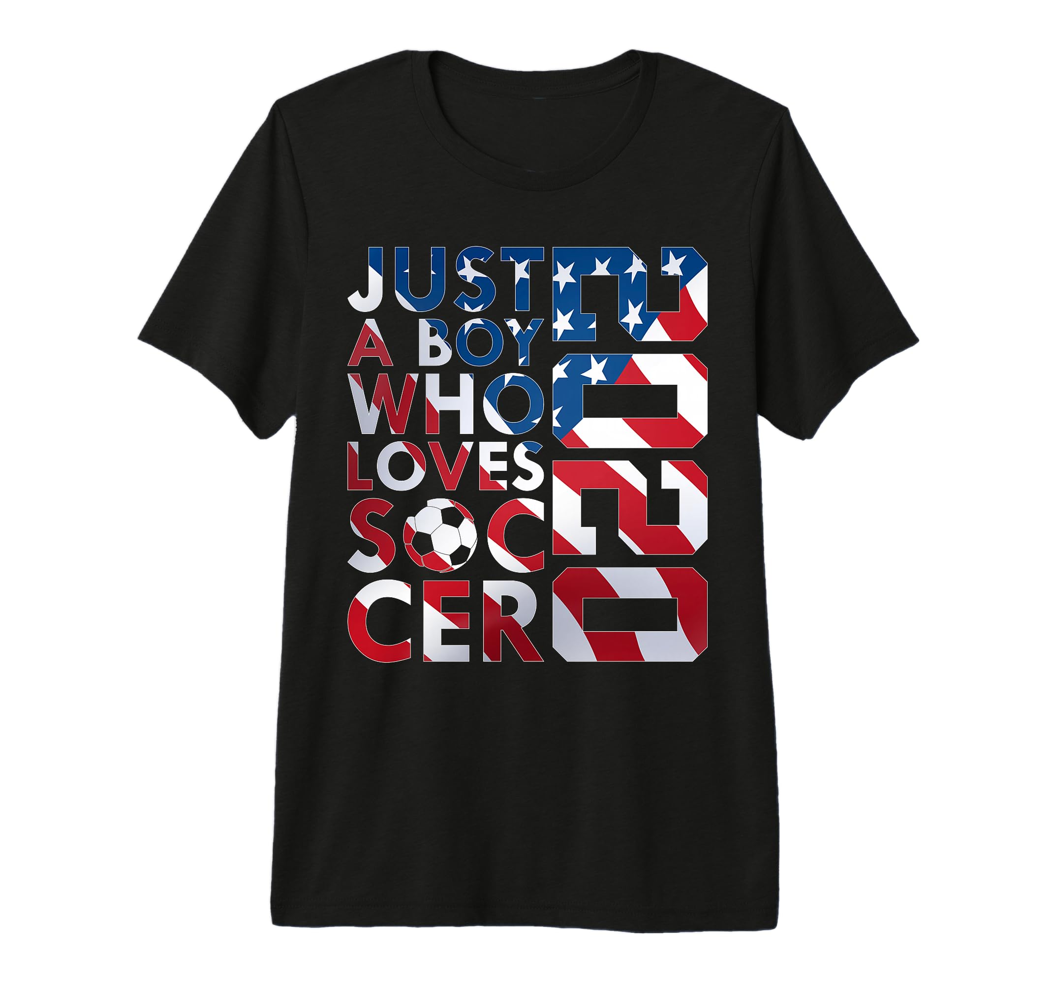 Mens 2020 Just Who Loves Soccer 6Th T-Shirt - Streetwear Style Unisex