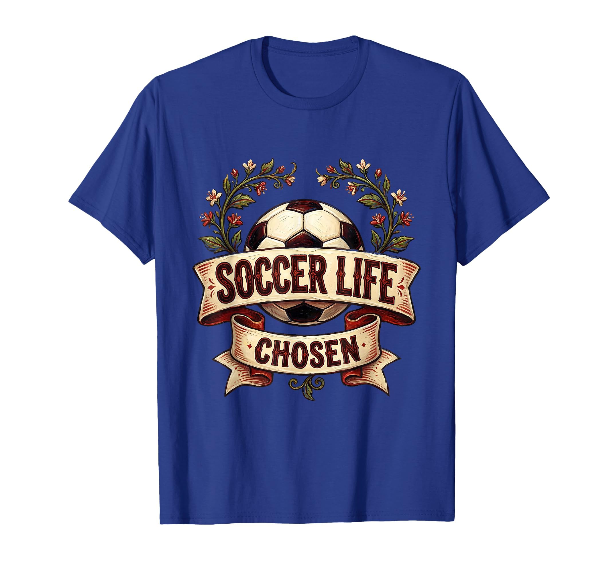 Soccer Life Chosen Bold T-Shirt - Novelty Apparel Men Women