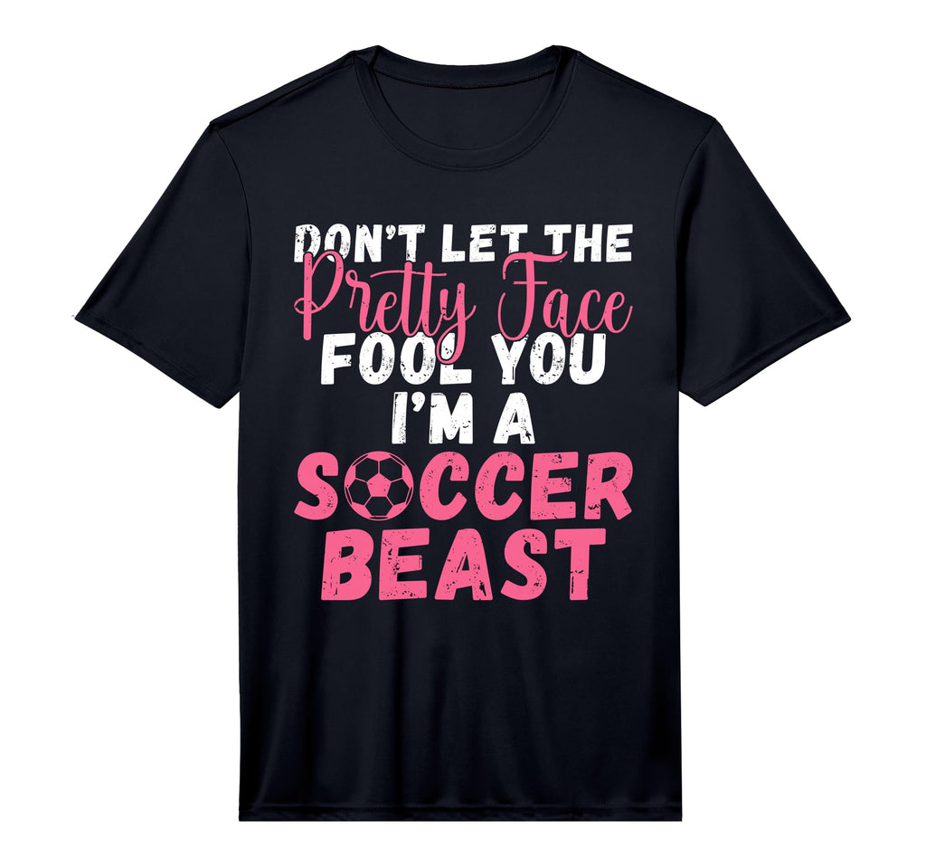Mens Dont Let Pretty Face Fool You Im T-Shirt - Graphic Print for Adults