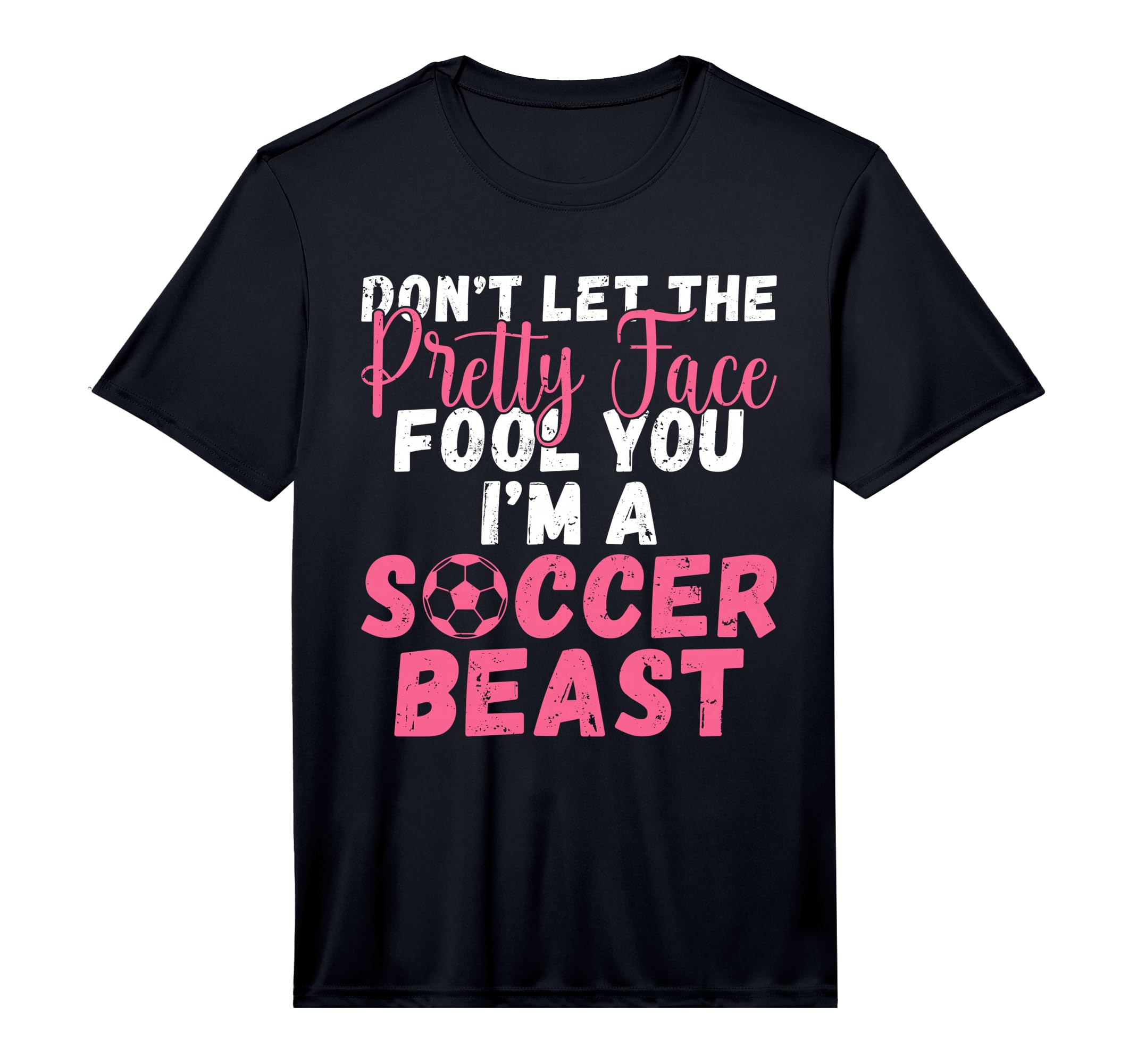 Mens Dont Let Pretty Face Fool You Im T-Shirt - Graphic Print for Adults