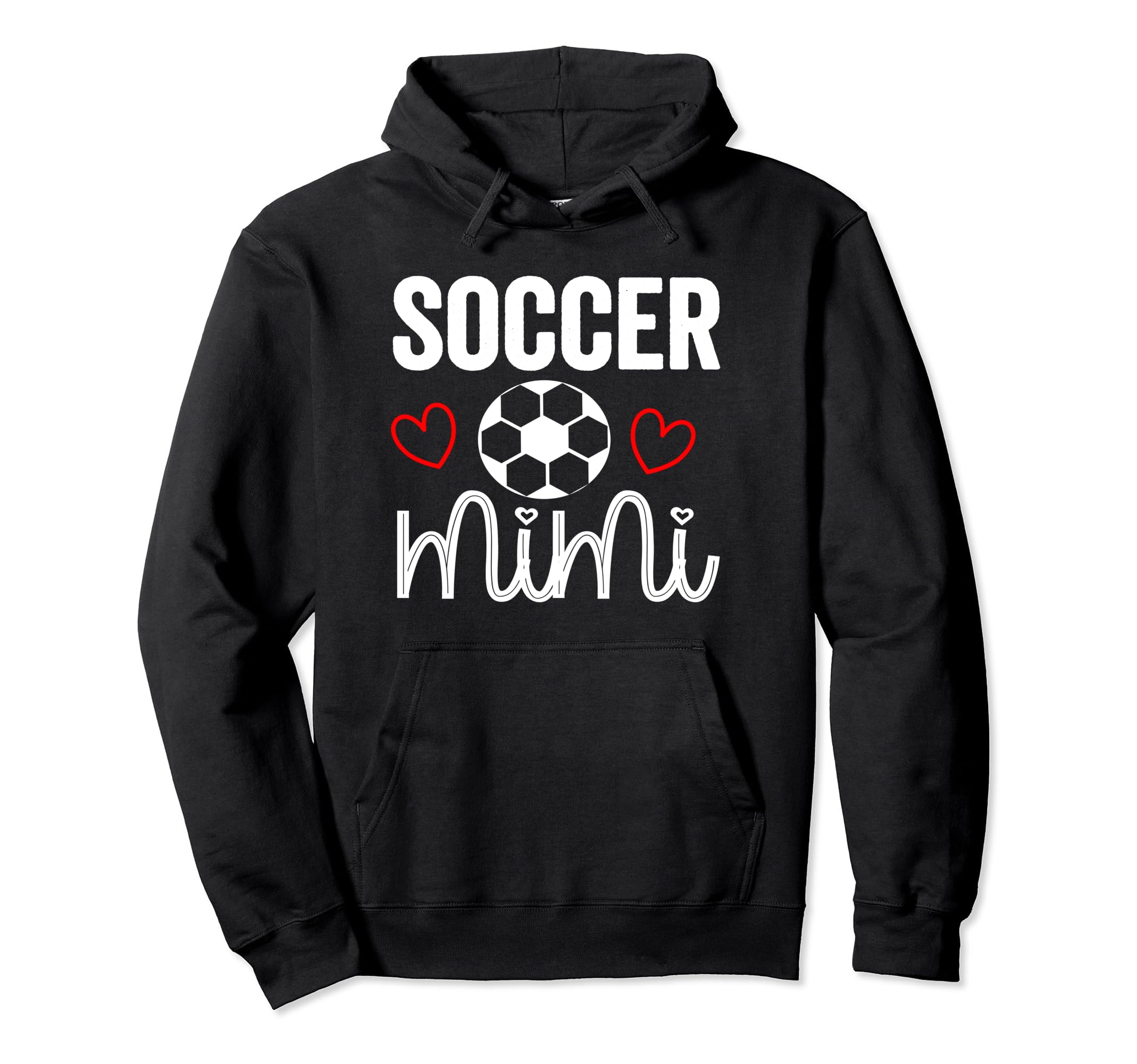 Soccer Mimi Proud Funny Sports Mom Soccer Hoodie - Custom Art Print Unisex
