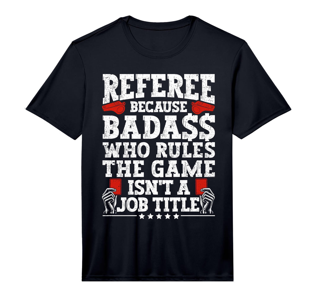 Mens Soccer Ref Funny Soccer Referee T-Shirt - Streetwear Style for Adults