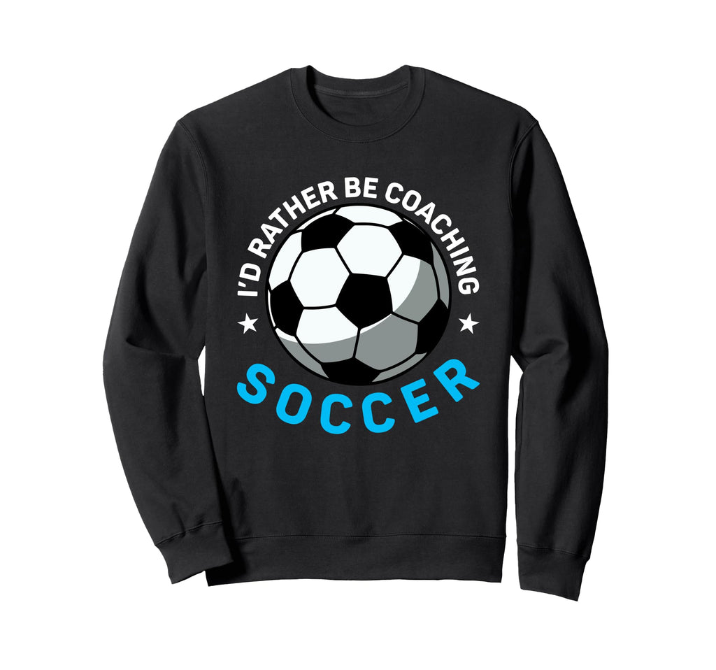 Coaching Soccer Dad Coach Soccer Sweatshirt - Novelty Apparel for Adults
