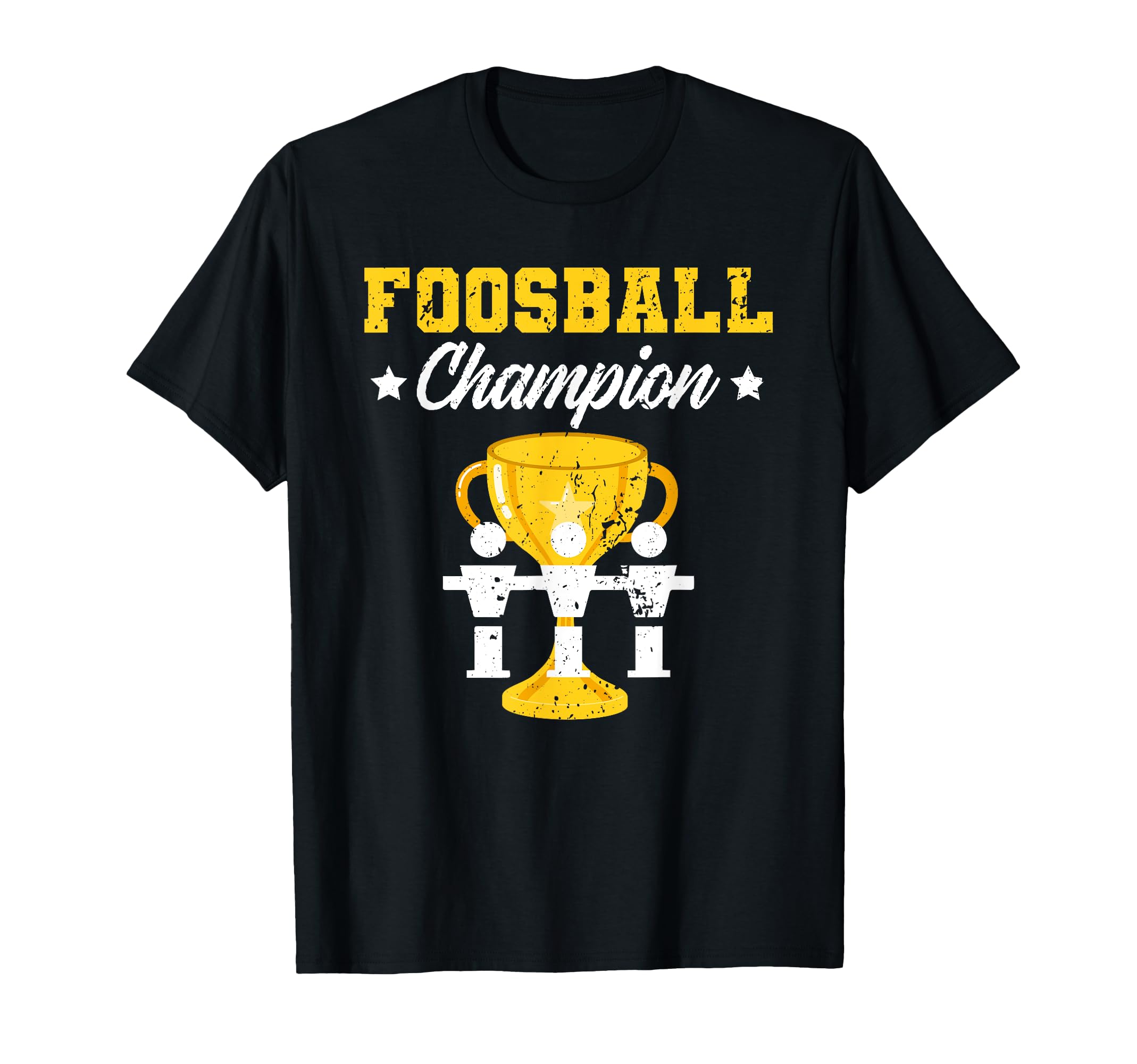 Foosball Champion Game Hobby Soccer Arcade T-Shirt - Unique Graphic Unisex