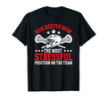 Funny Lacrosse Goalkeeper Mom T-Shirt - Streetwear Style for Adults