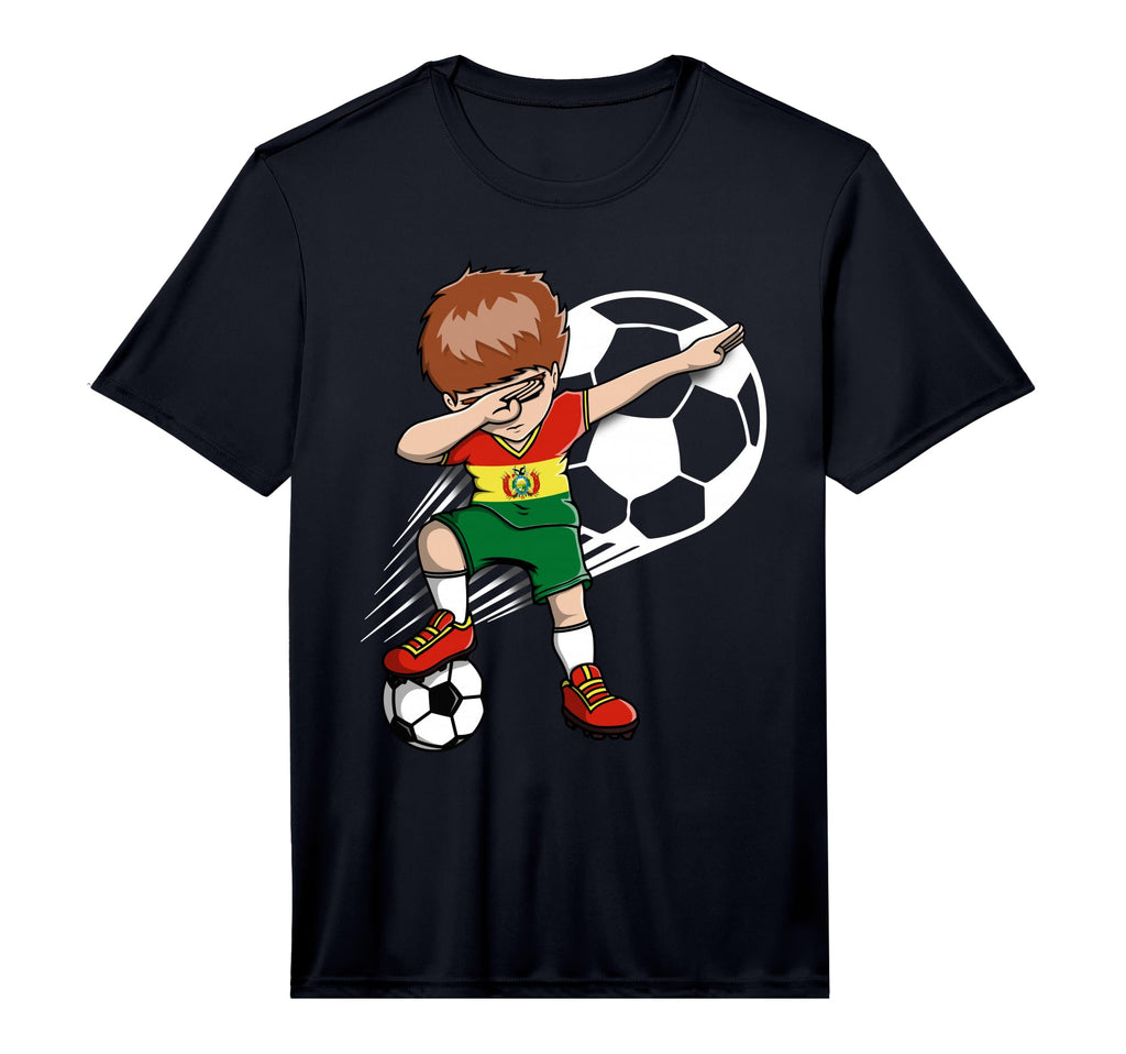 Dabbing Soccer Bolivia Jersey T-Shirt - Streetwear Style Men Women