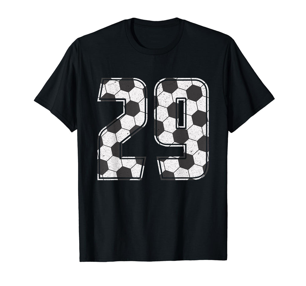 Soccer Player Number 29 Twenty Nine T-Shirt - Aesthetic Graphic Men Women