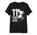 11Th Birthday Soccer Player Football T-Shirt - Trendy Graphic for Adults