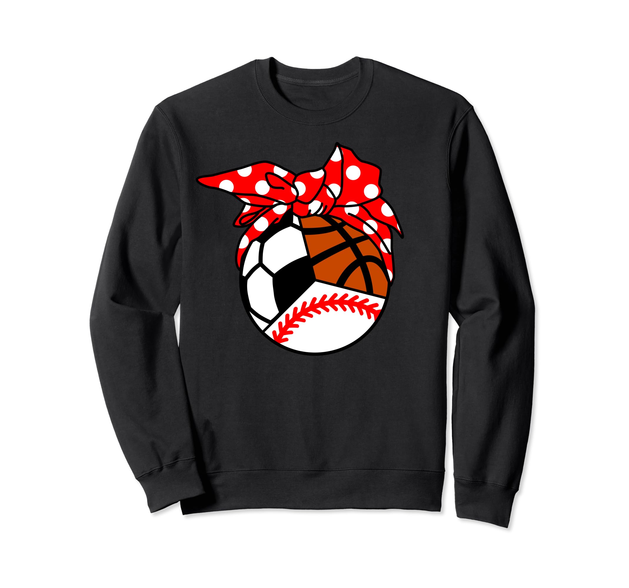 Baseball Soccer Basketball Player Sweatshirt - Novelty Apparel for Adults