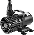 VIVOSUN 1600 GPH Submersible Water Pump, 100W Pond Pump, Ultra Quiet Aquarium Pump with 15FT. Lift Height for Pond, Waterfall, Fish Tank, Statuary, Hydroponic