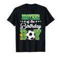 Soccer Brother Birthday Party Soccer T-Shirt - Novelty Apparel for Adults