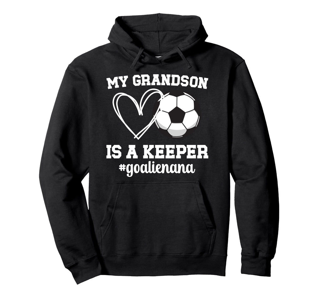 Proud Soccer Goalie Nana Soccer Hoodie - Casual Everyday Wear Men Women