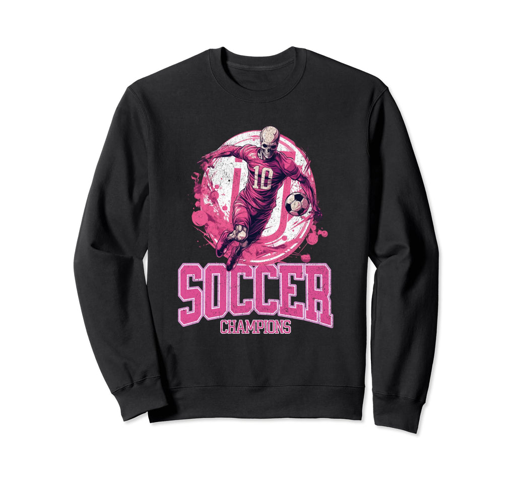 Skeleton Player Football Sweatshirt - Fun Novelty Design for Adults